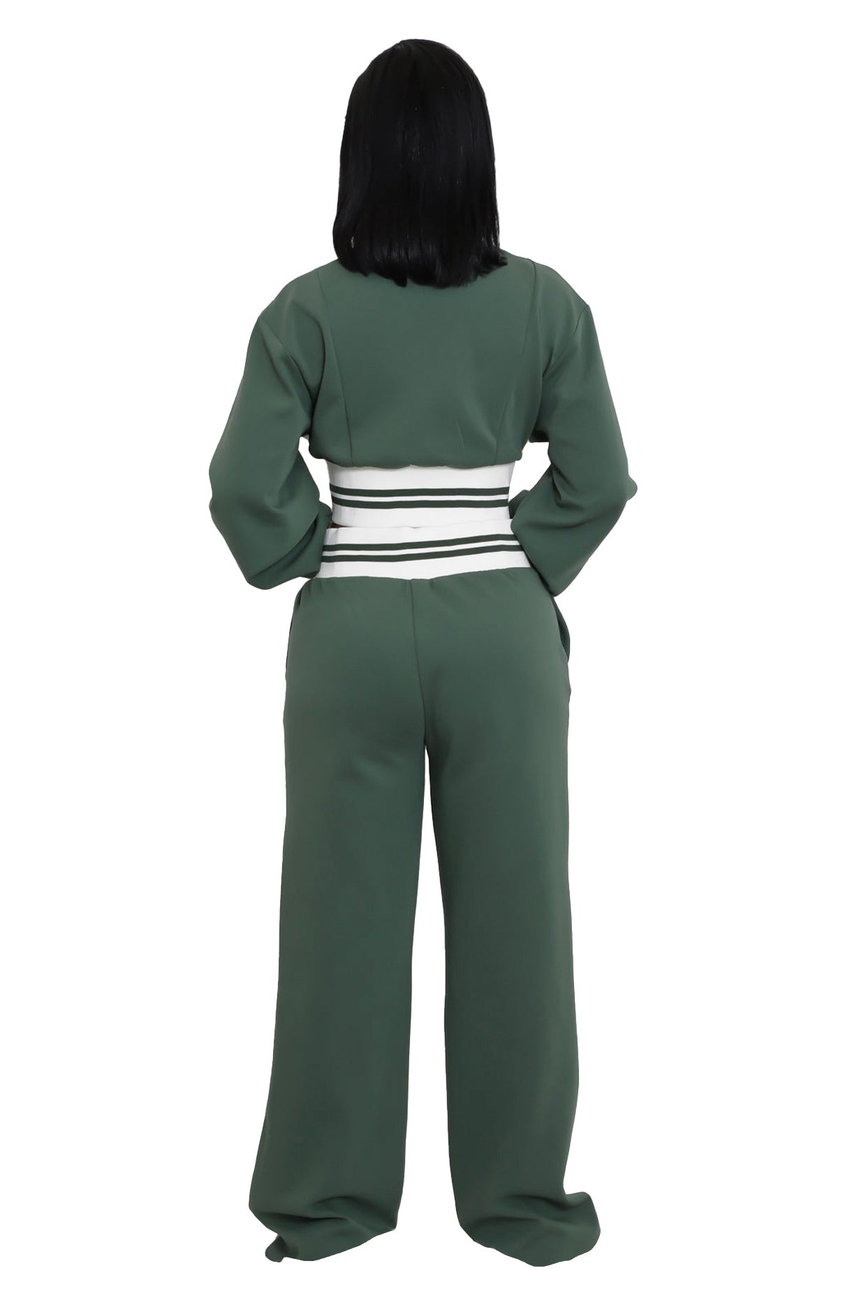 CONJUNTO DE PANTALÓN CASUAL DE DOS PIEZAS PARA MUJER