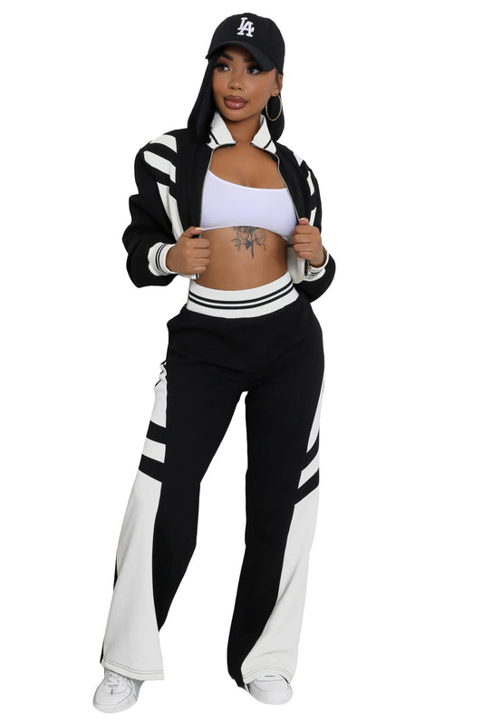 CONJUNTO DE PANTALÓN CASUAL DE DOS PIEZAS PARA MUJER