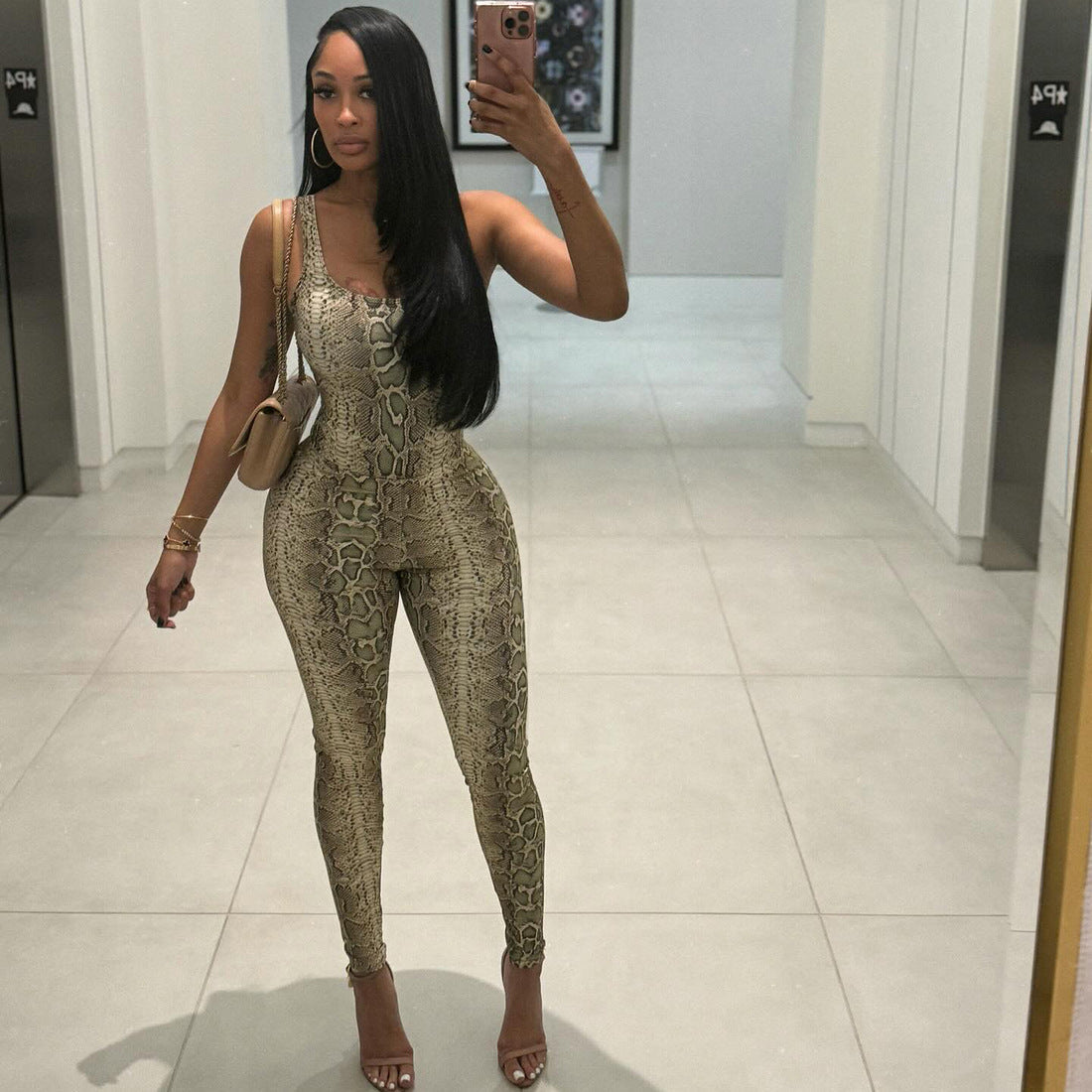 Conjunto de ropa de otoño para mujer, sexy, sin espalda, ajustado, con cintura alta y pantalones