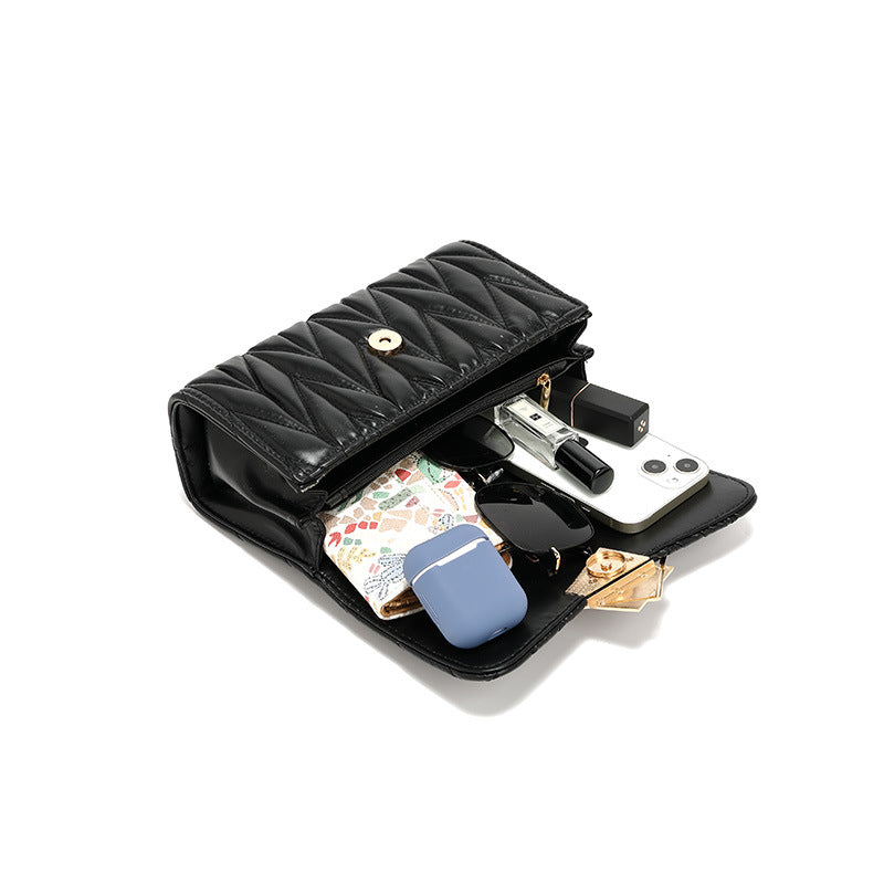 Bolso pequeño para mujer, estilo urbano, con cadena, bandolera de hombro, para verano, ideal para ir de compras o para cosméticos. 