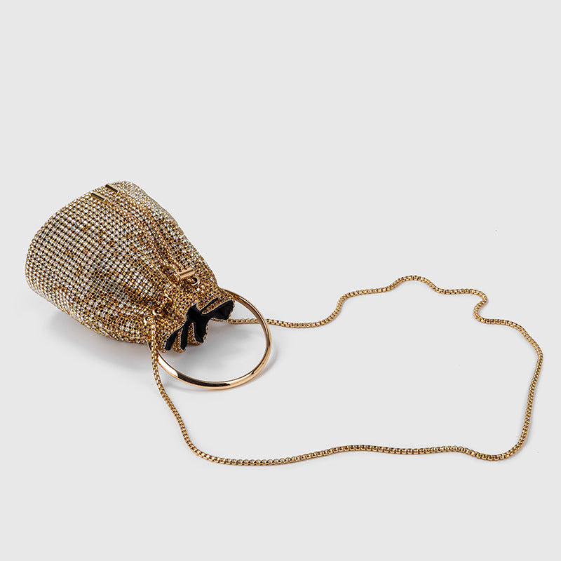 女士鑽石包禮品紋理手提包斜背包