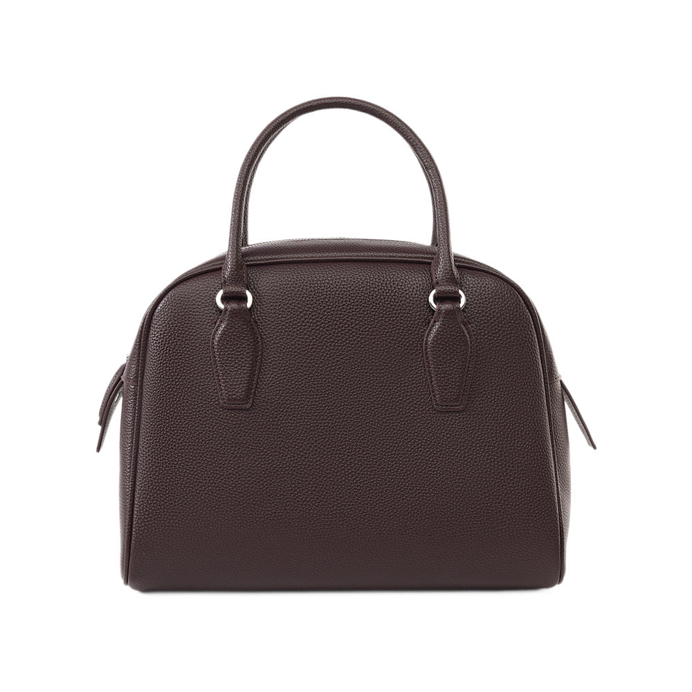 Handbag Simple Large Capacity Briefcase Autumn Winter Retro Bowling Bag Women Office Tote