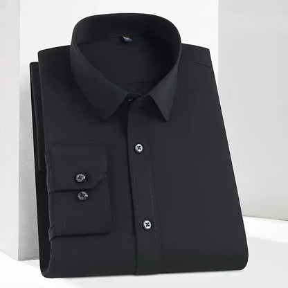 防油污防水疏水男士短袖商務白襯衫