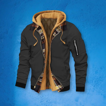 Chaqueta con capucha ChillGuard para hombre: dos en uno con estilo