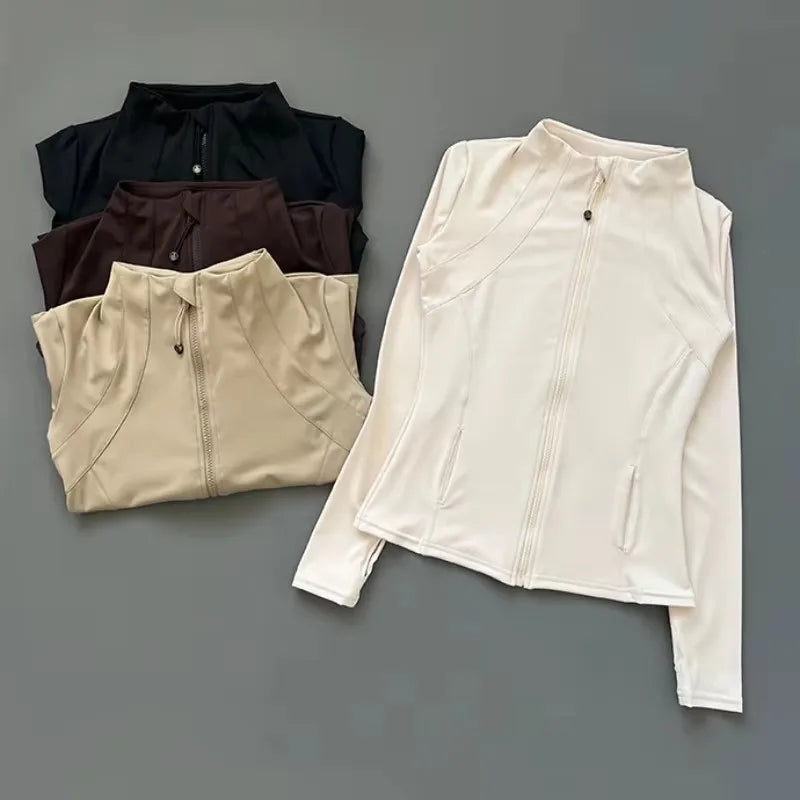 女士長袖運動夾克
