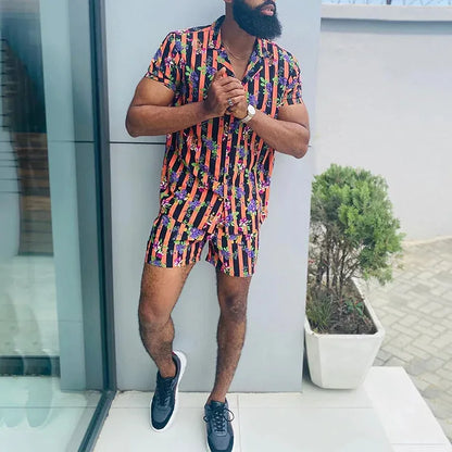 Ropa de playa impresa en 3D para hombre de vacaciones