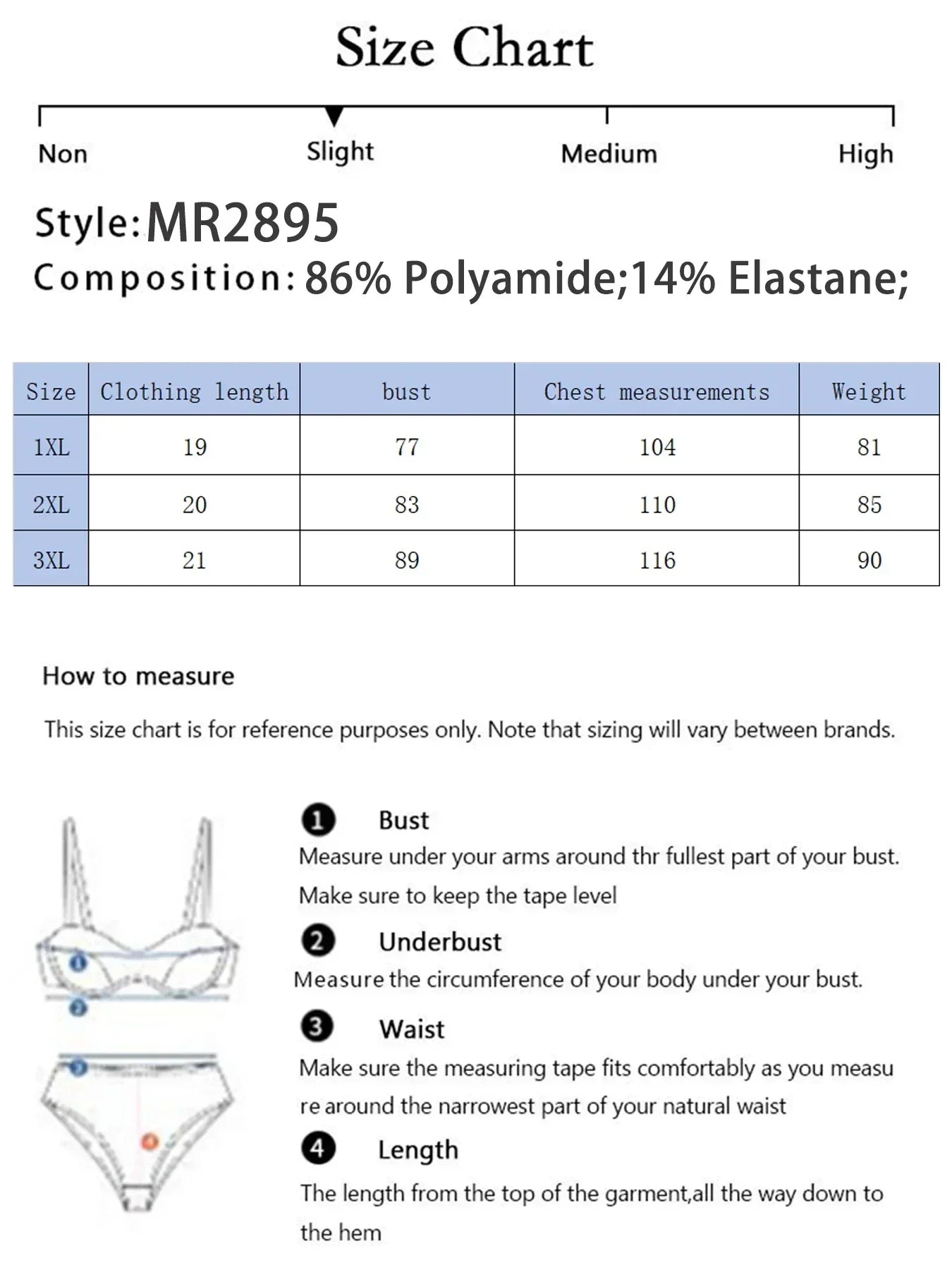 女士加大尺寸內衣，半罩杯聚攏上托前扣蕾絲交叉設計，適合豐滿女性，尺寸 XL-XXXL，MR2895