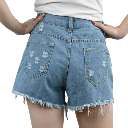 3條女款高腰牛仔短褲