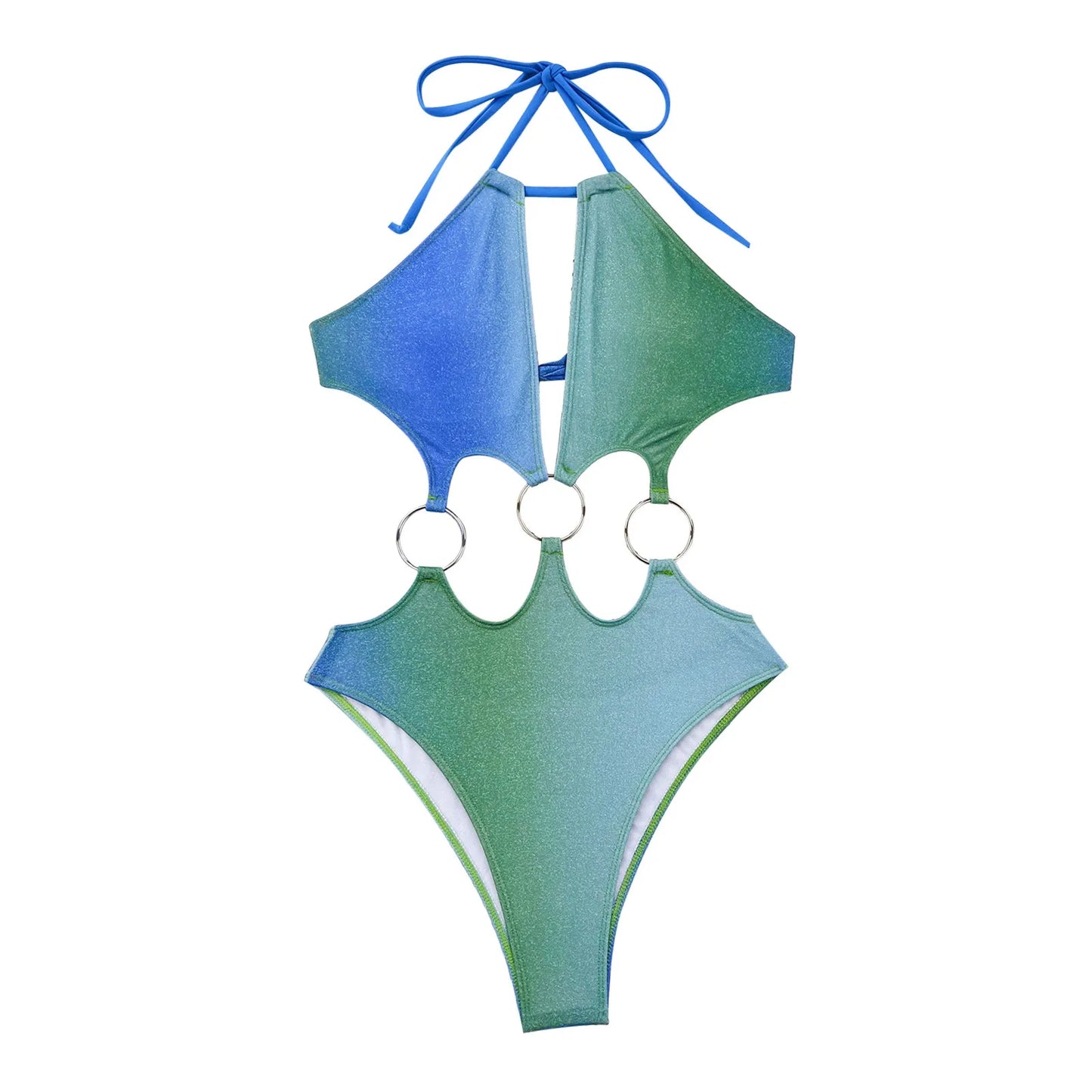 乙烯基連身泳衣