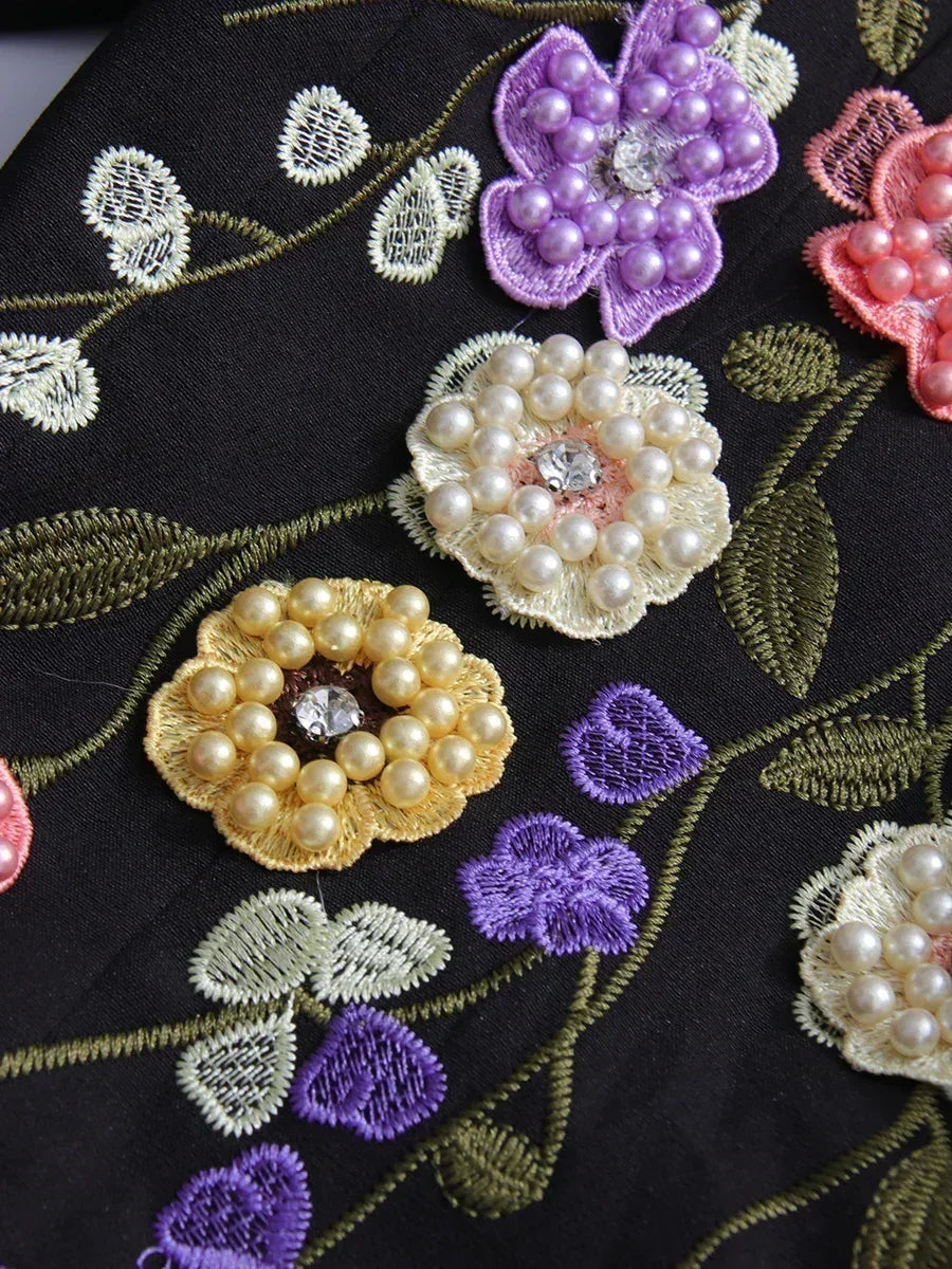 Blazers de moda con apliques empalmados de colores llamativos