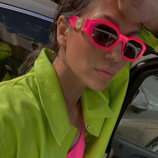 Gafas de sol vintage rectangulares pequeñas