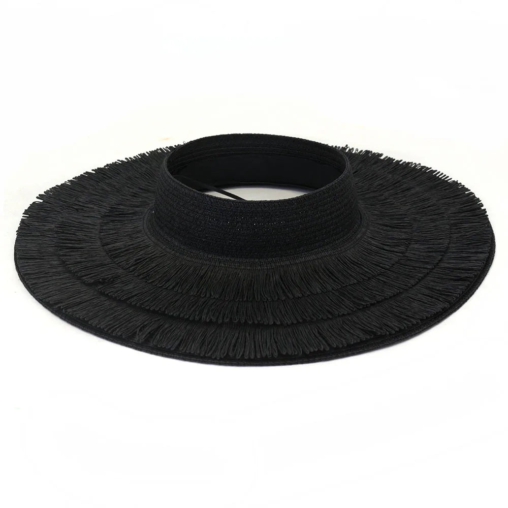 女士設計師款空頂遮陽帽