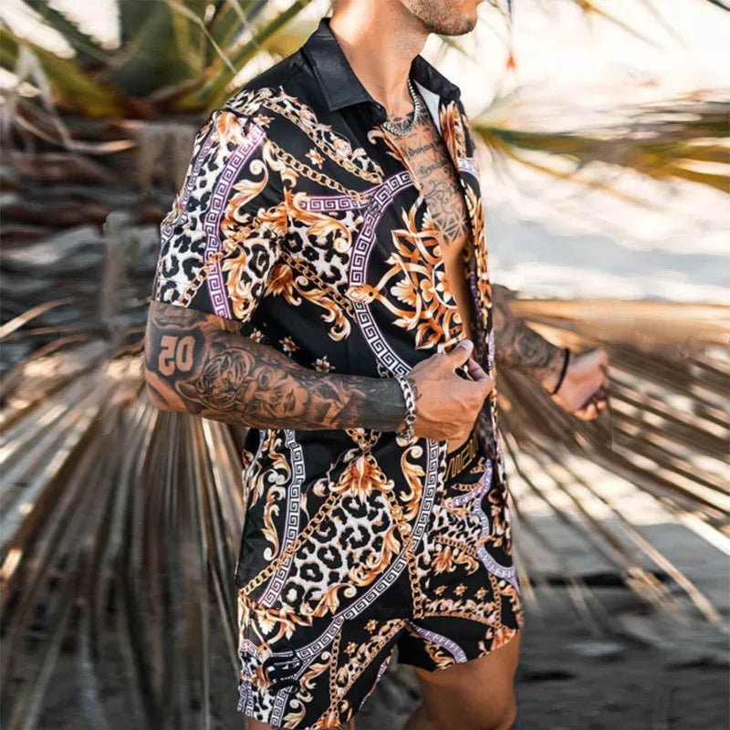 Designer style men two piece Beach set