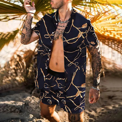Designer style men two piece Beach set
