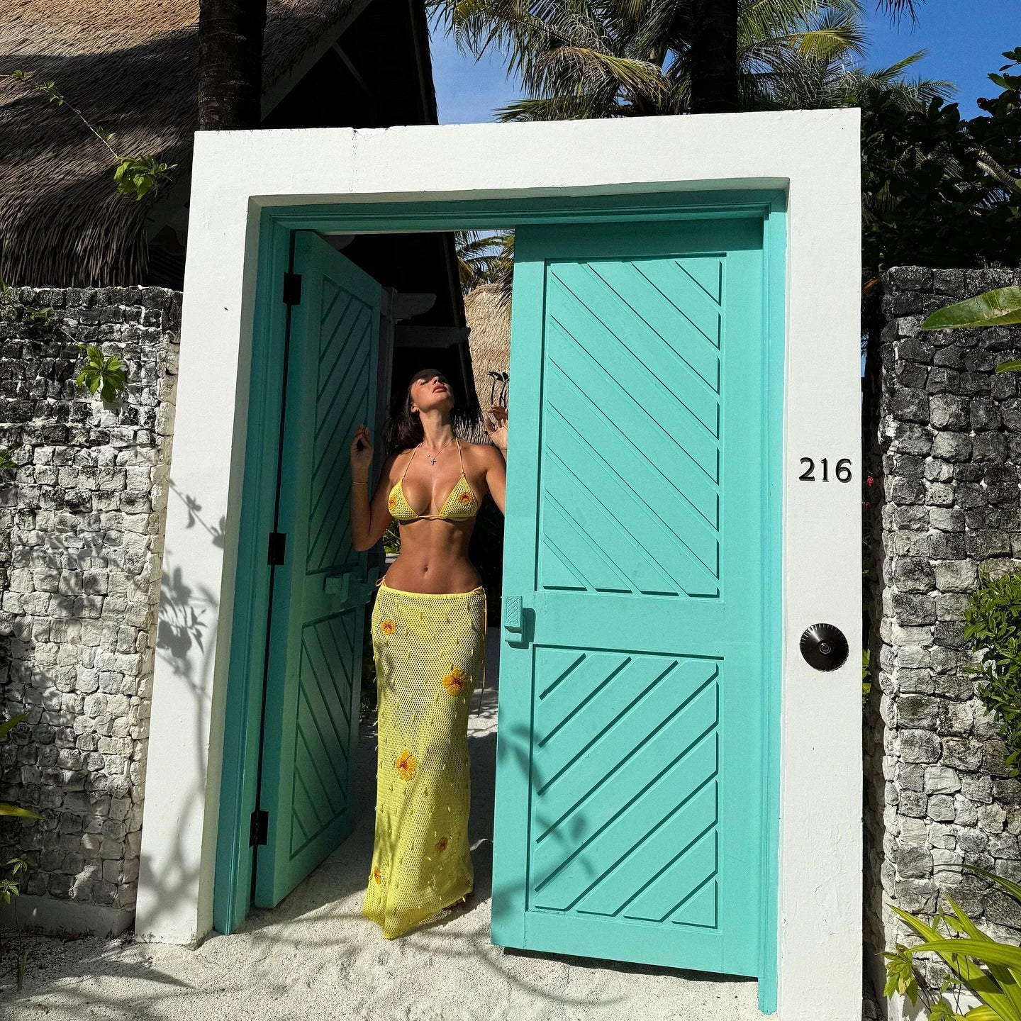 熱帶莎莉三件式泳衣