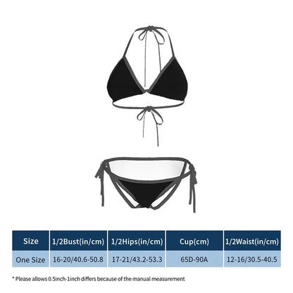 牙買加國旗圖案兩件式泳衣