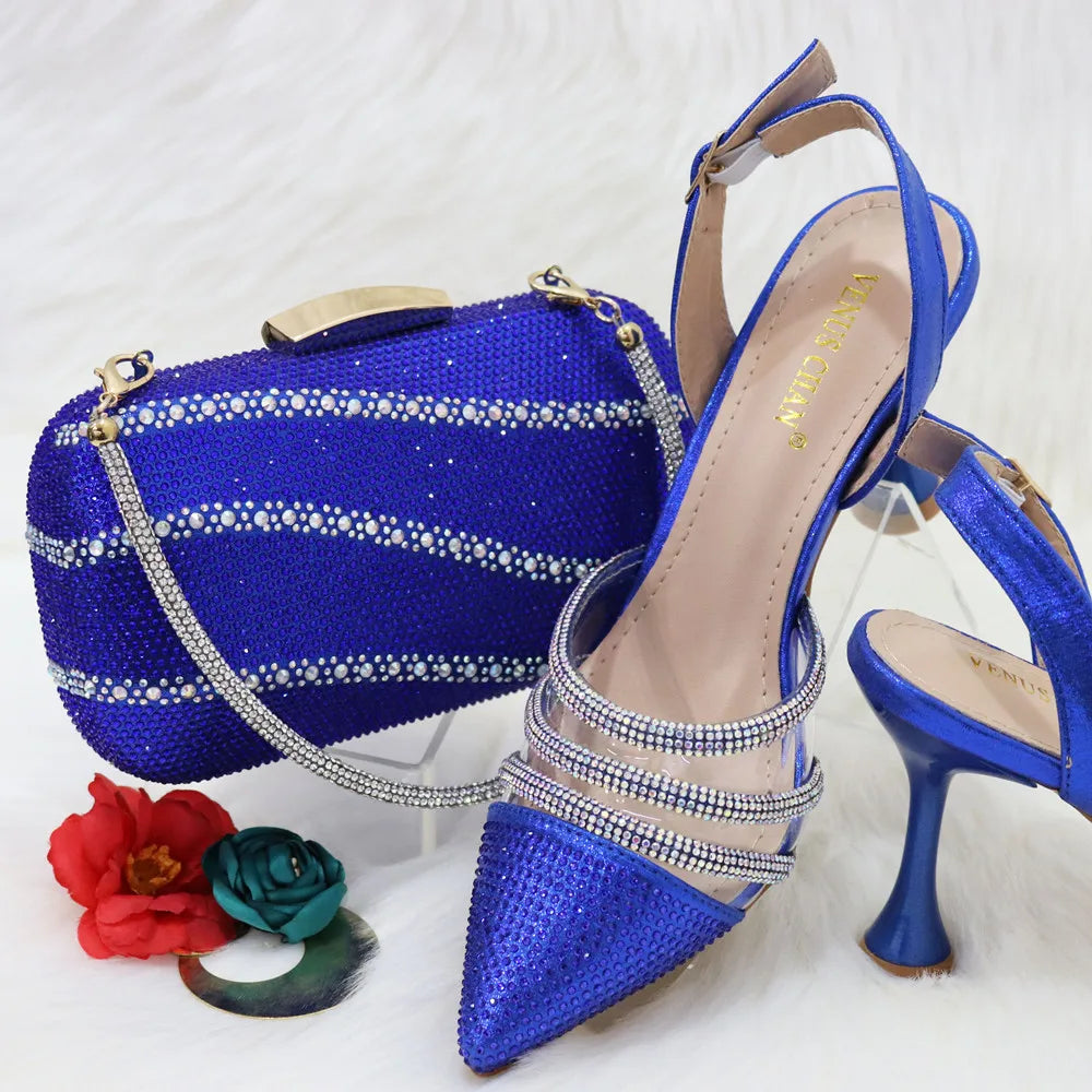 Conjunto de zapatos y bolso a juego HGB1-1