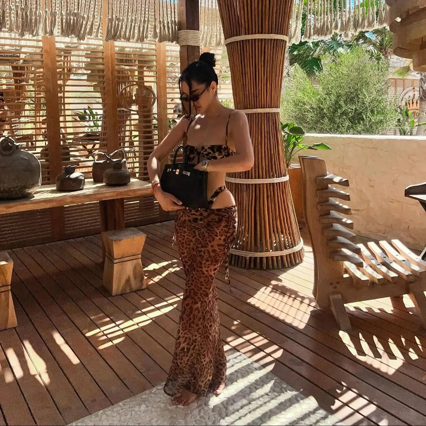 LeoQueen 三件式泳衣