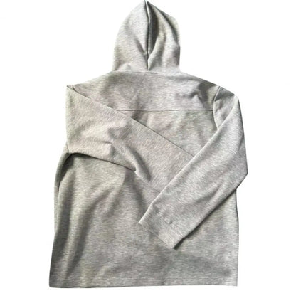 Men’s Double-Breasted Hooded Windbreaker Jacket