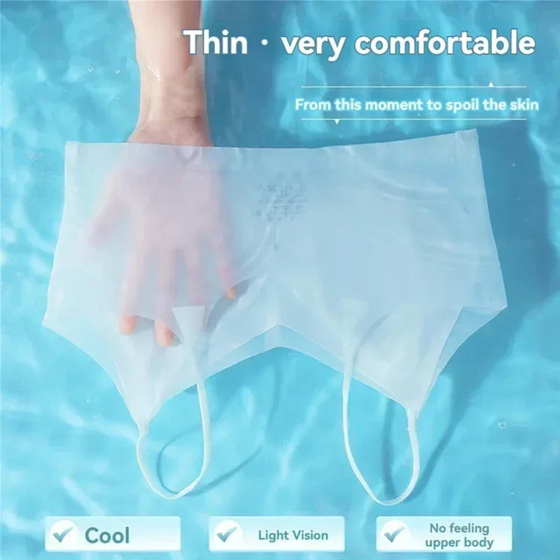 3件組超薄透氣冰絲上衣胸罩女士束胸內衣無縫後背掛脖背心裹胸無鋼圈胸罩純色