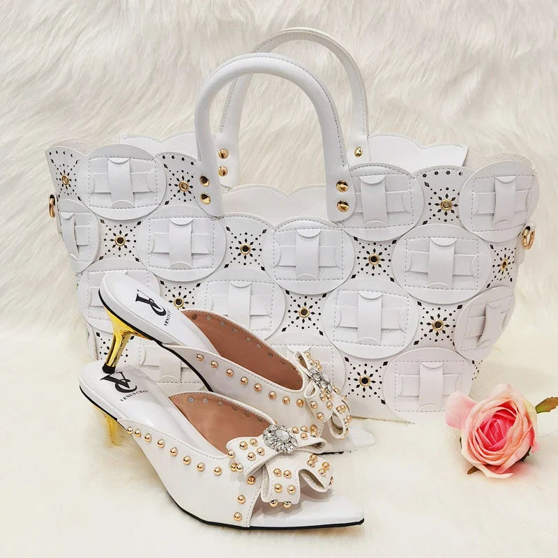 New Arrival Shoes and Bag Set HZX1-14