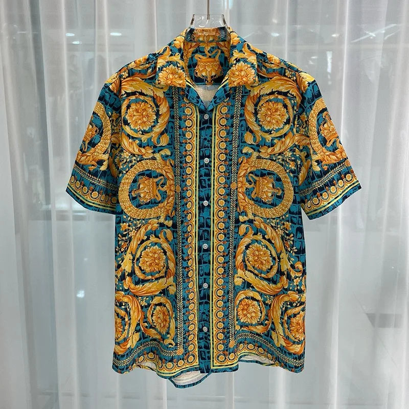 Vintage Luxury two piece beach shorts set