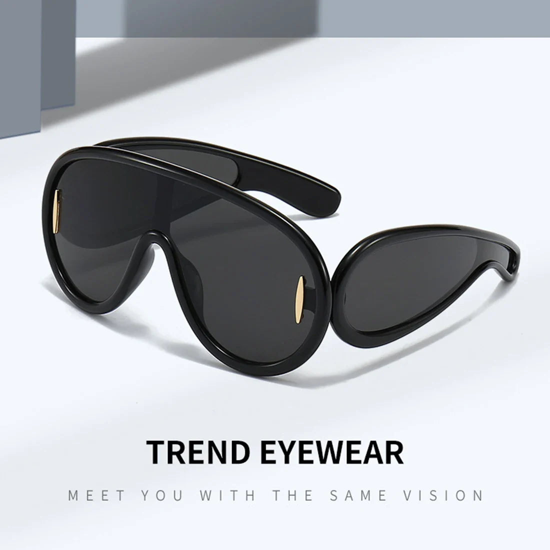 超大龐克太陽眼鏡