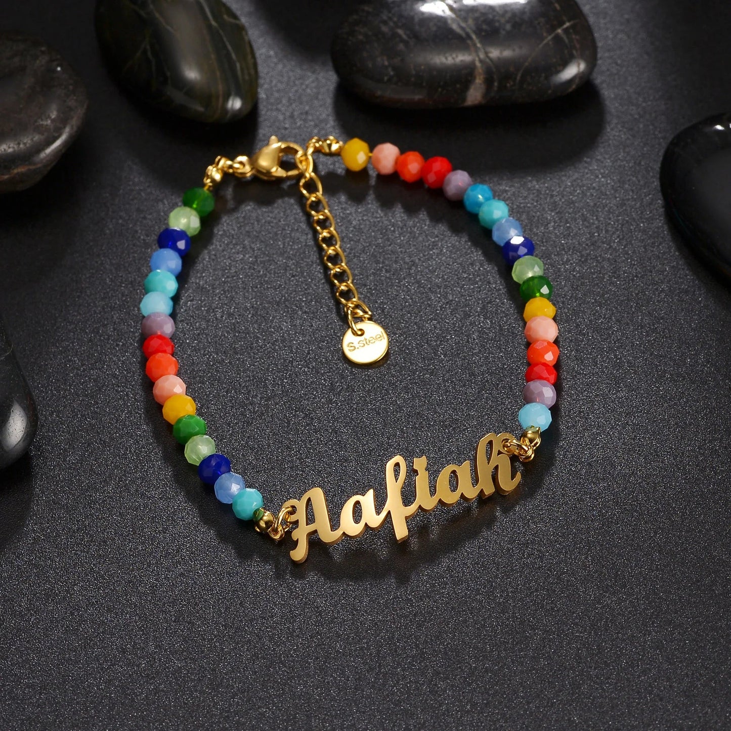 Joyería personalizada con cuentas