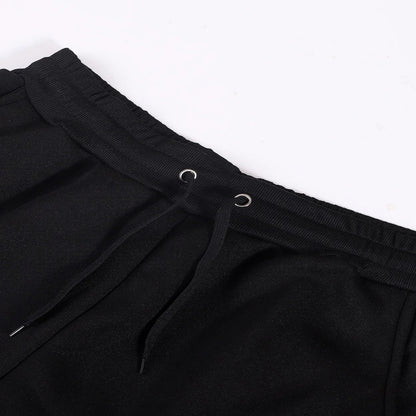 男士直筒抽繩多口袋運動褲
