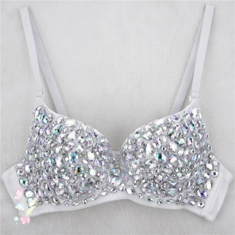 Diamond Heavy Fishbone Corset Bra