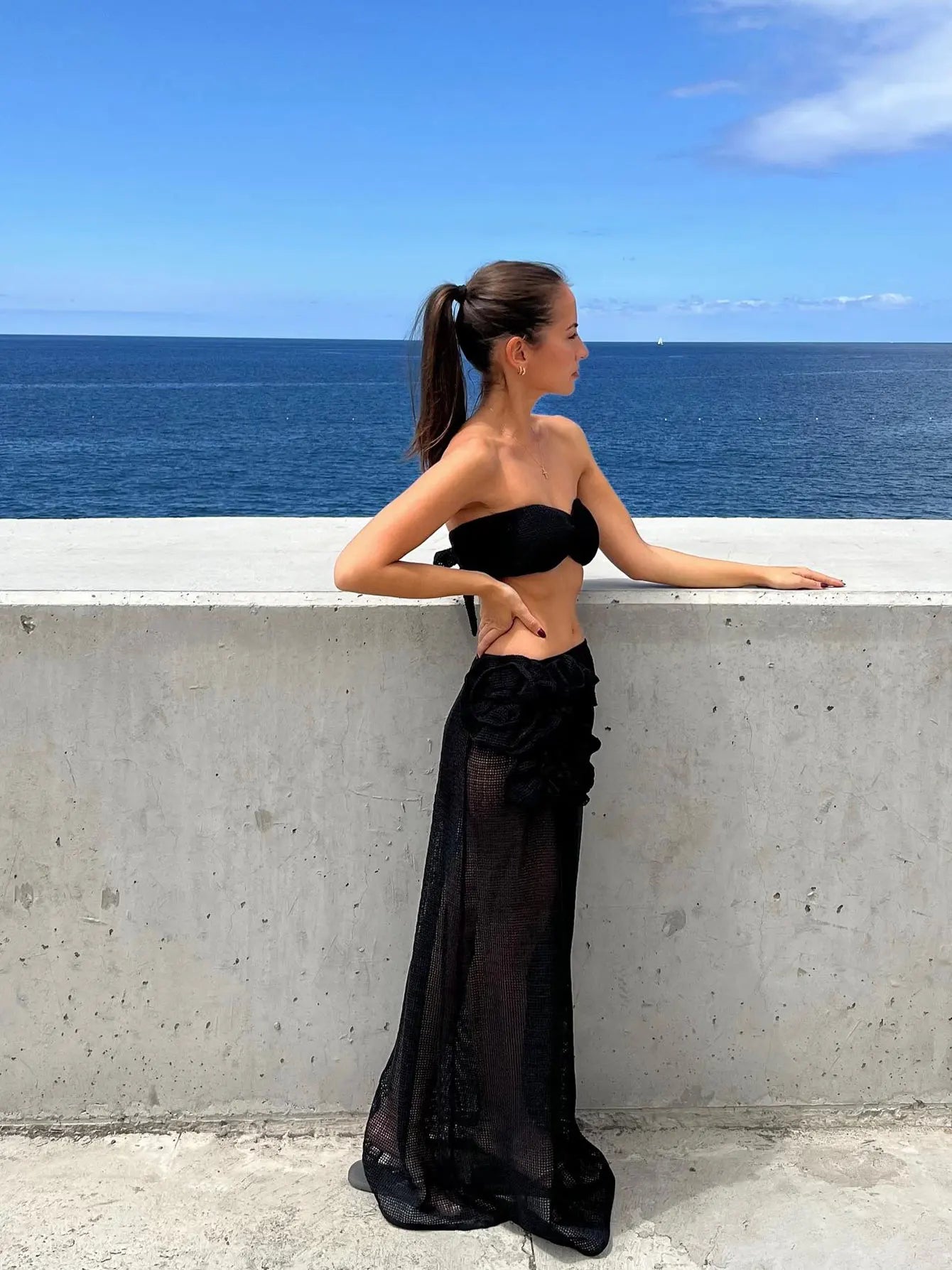 Delissa 三件式泳衣和罩衫