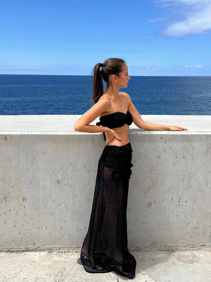 Delissa 三件式泳衣和罩衫