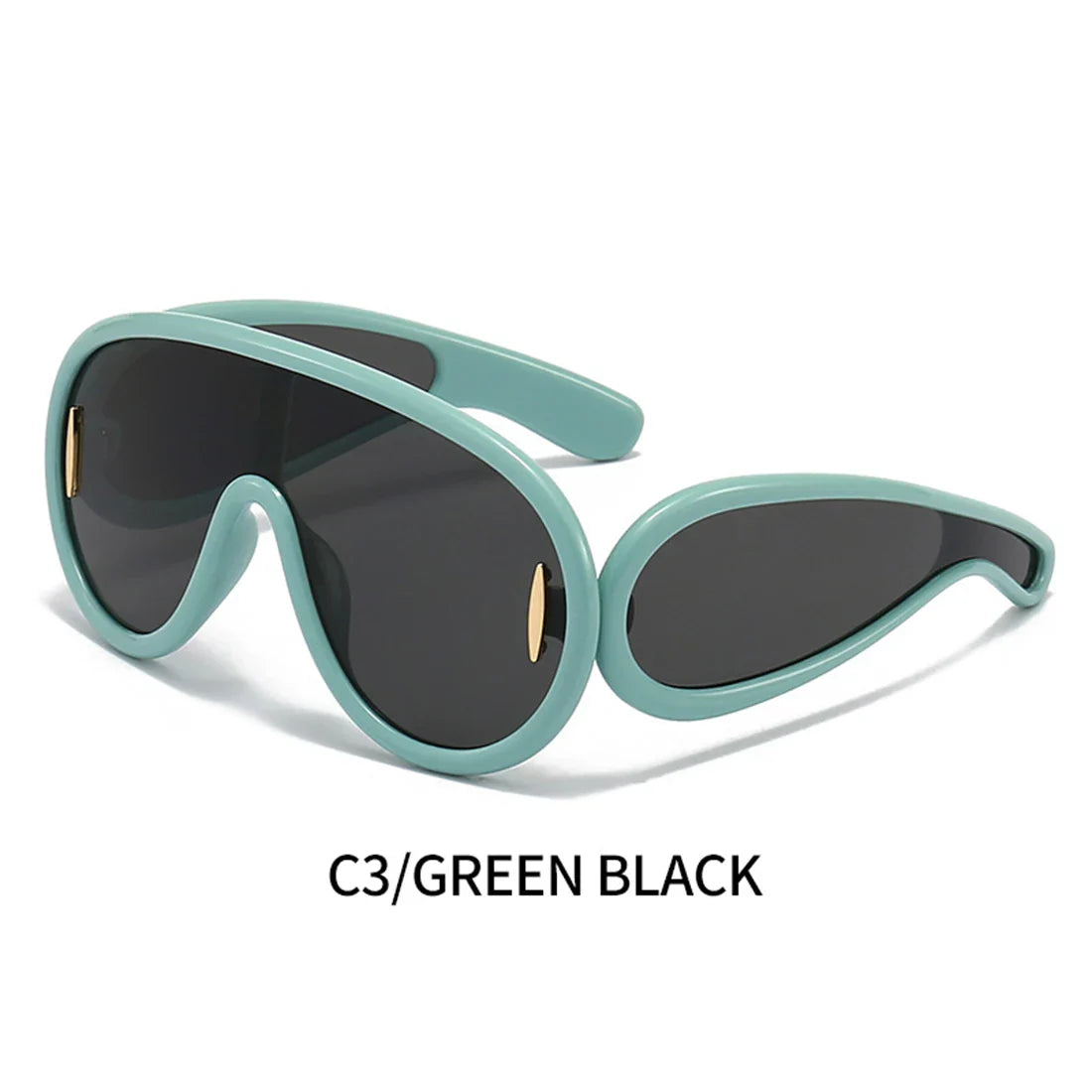 超大龐克太陽眼鏡