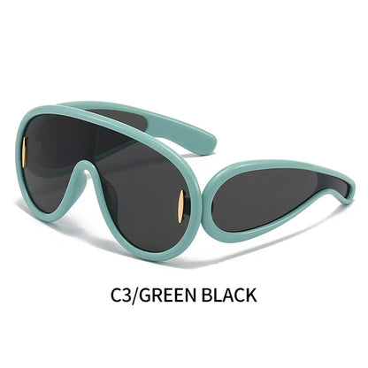 超大龐克太陽眼鏡