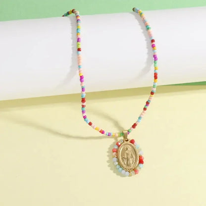 Delicado colgante de cruz de cristal para mujeres y niñas, collar elegante para fiestas, bodas, joyería católica, amuleto de regalo.