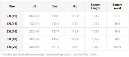 Nuevo conjunto de dos piezas para mujer, talla grande, moda, manga corta