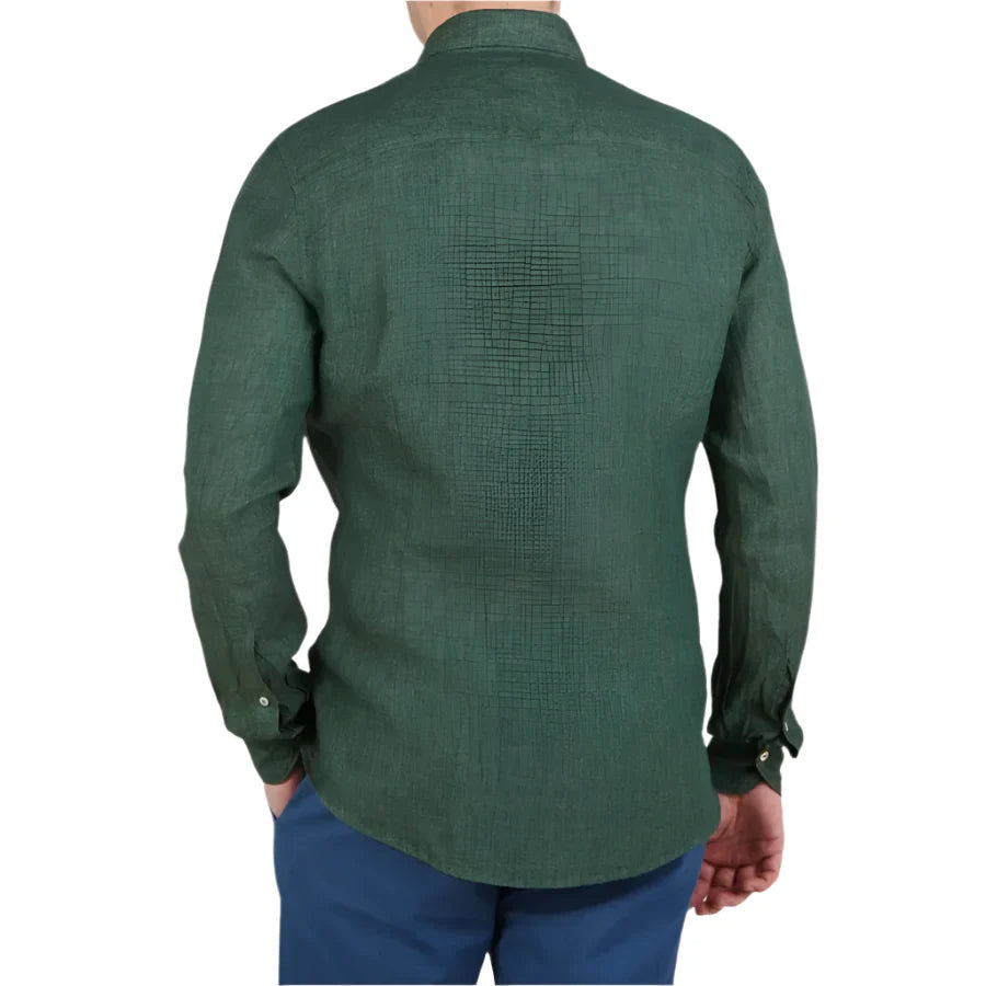 Conjunto de pantalones cortos de lino y algodón cómodos de verano para hombre