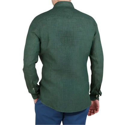 Conjunto de pantalones cortos de lino y algodón cómodos de verano para hombre