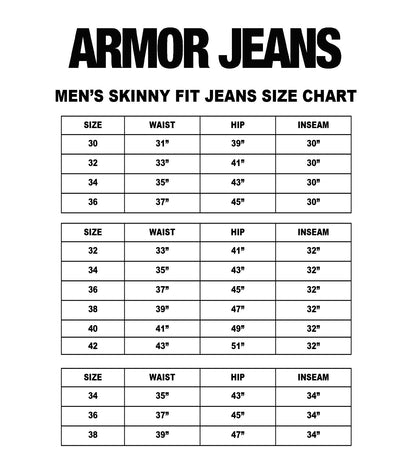 AJ05C CASUAL SKINNY DISTRESSED JEANS