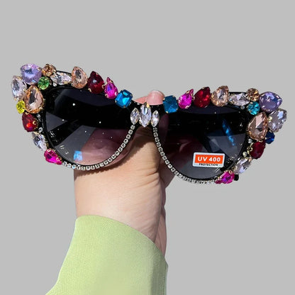 Gafas de sol enjoyadas diseñadas a mano