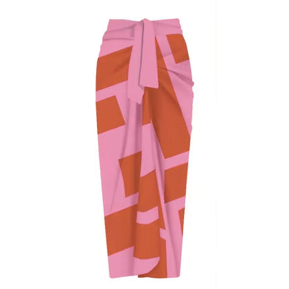 Trajes de baño de manga larga y pareo - Protección UV para mujer