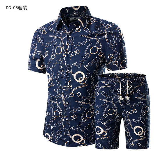 Conjunto de playa para hombre que marca tendencia