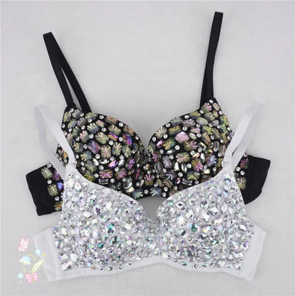 Diamond Heavy Fishbone Corset Bra