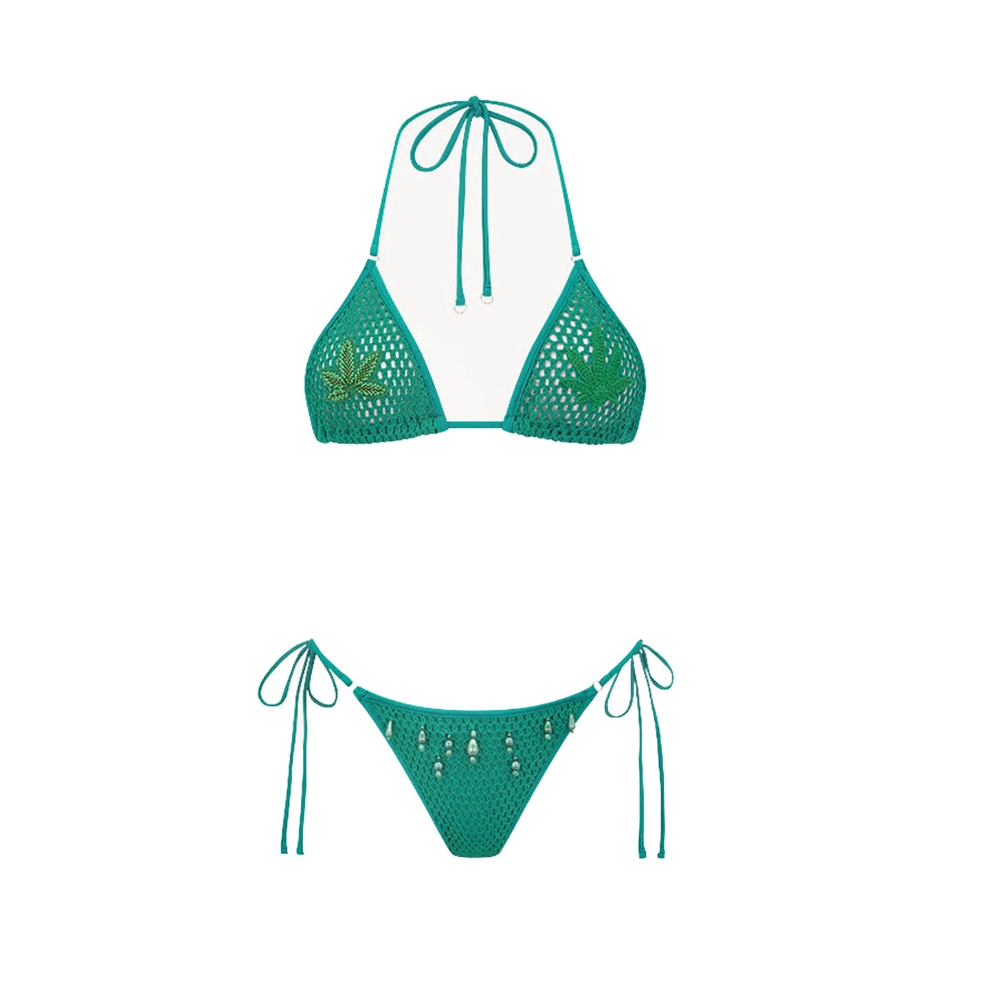 熱帶莎莉三件式泳衣