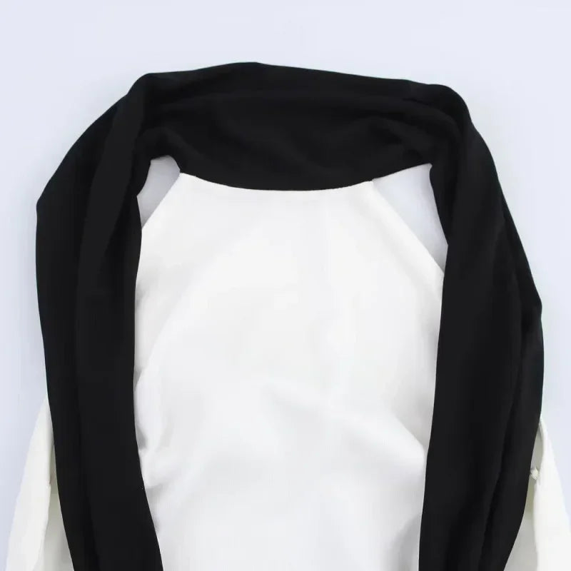 女士露肩吊帶優雅派對禮服