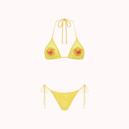 熱帶莎莉三件式泳衣