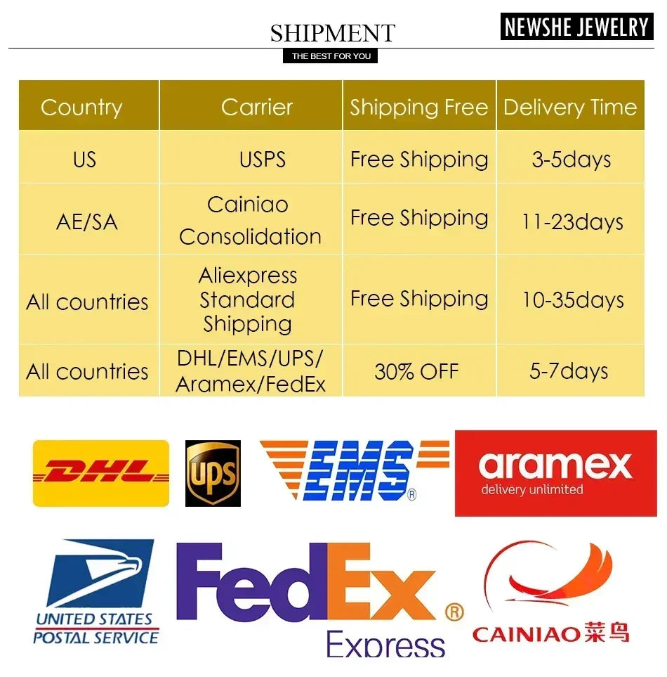 Anillo de compromiso Newshe de 2 piezas con forma de lágrima para mujer, de plata 925, con circonitas cúbicas de alta calidad.