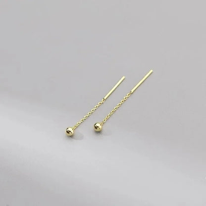 Pendientes de plata 925 para mujer, pendientes largos con borlas, pendientes de moda con forma de estrella de circonita.