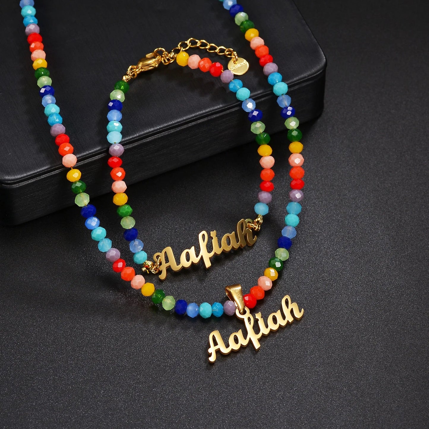 Joyería personalizada con cuentas