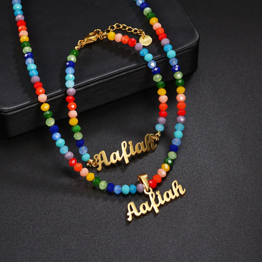 Joyería personalizada con cuentas